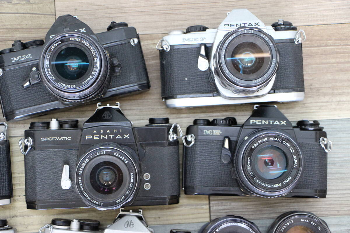 12 ペンタックス 一眼レフフィルムカメラ まとめ Pentax ME KM 12 ペンタックス 一眼レフフィルムカメラ まとめ Pentax ME KM