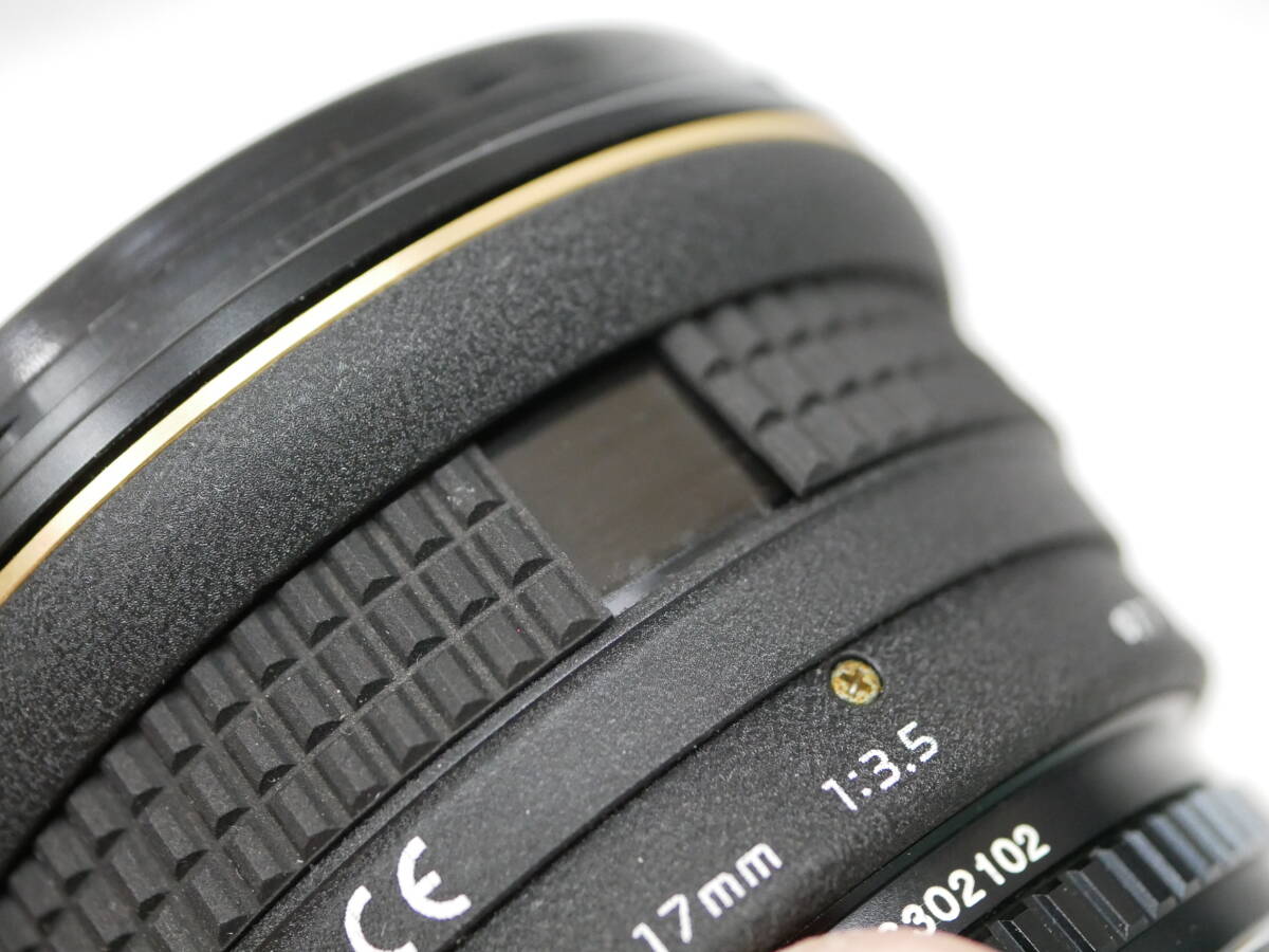 3307 Tokina AT-X Pro 17mm F3.5 nikon Fマウント ニコン 3307 Tokina AT-X Pro 17mm F3.5 nikon Fマウント ニコン