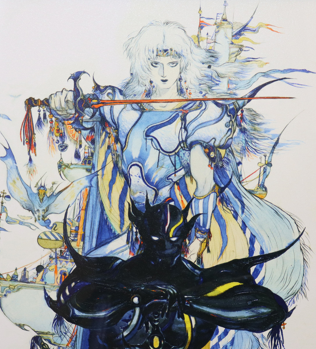 ○天野喜孝「光と闇 DX」○ジクレ版画○限定80部○ファイナル ○天野喜孝「光と闇 DX」○ジクレ版画○限定80部○ファイナル