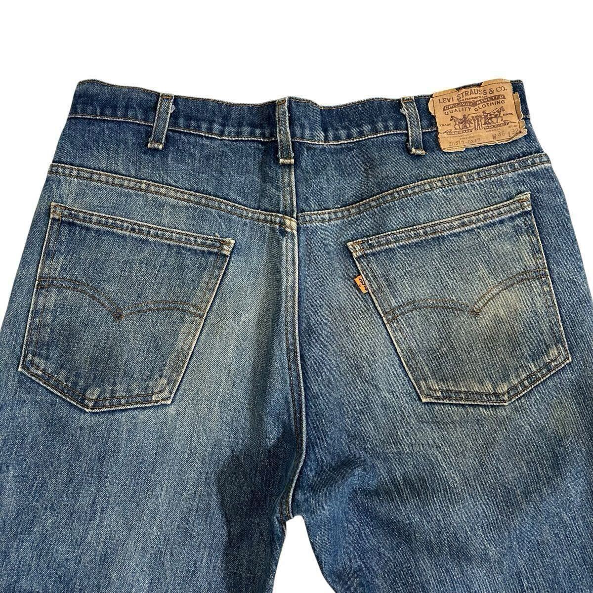 80s LEVI'S 517 0217 W36 ブーツカット ビンテージ USA製 80s LEVI'S 517 0217 W36 ブーツカット ビンテージ USA製
