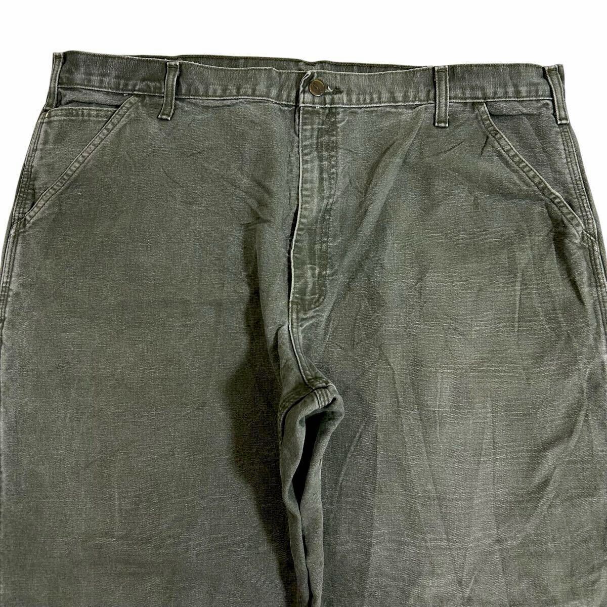 モスグリーン 00s carhartt B11 MOS ダック ペインターパンツ モスグリーン 00s carhartt B11 MOS ダック ペインターパンツ