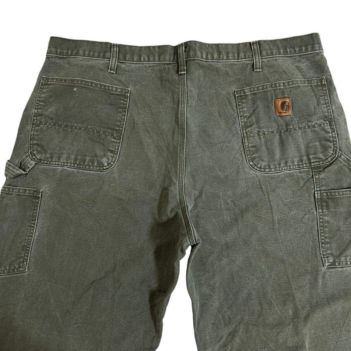 モスグリーン 00s carhartt B11 MOS ダック ペインターパンツ モスグリーン 00s carhartt B11 MOS ダック ペインターパンツ