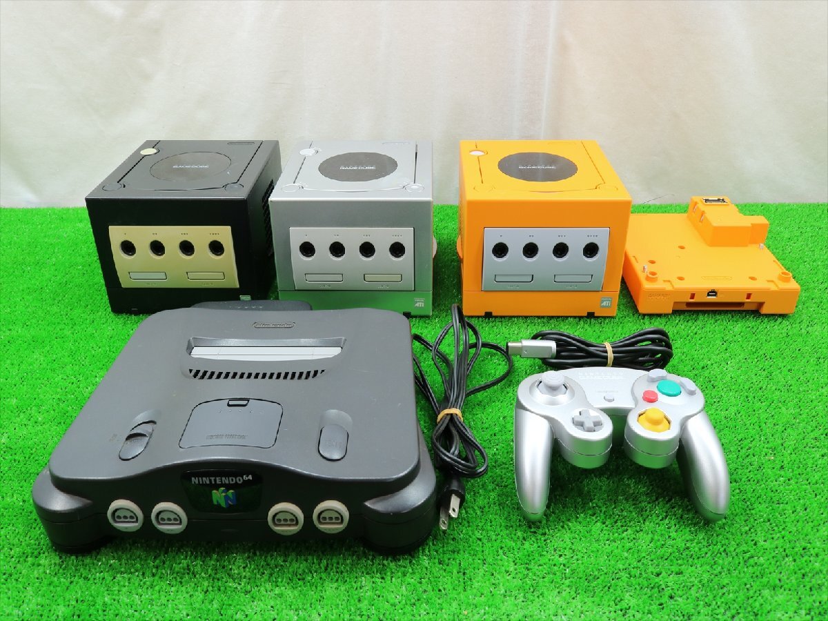 ◇任天堂 Nintendo 64 ロクヨン GAMECUBE ゲームキューブ 本体 ◇任天堂 Nintendo 64 ロクヨン GAMECUBE ゲームキューブ 本体