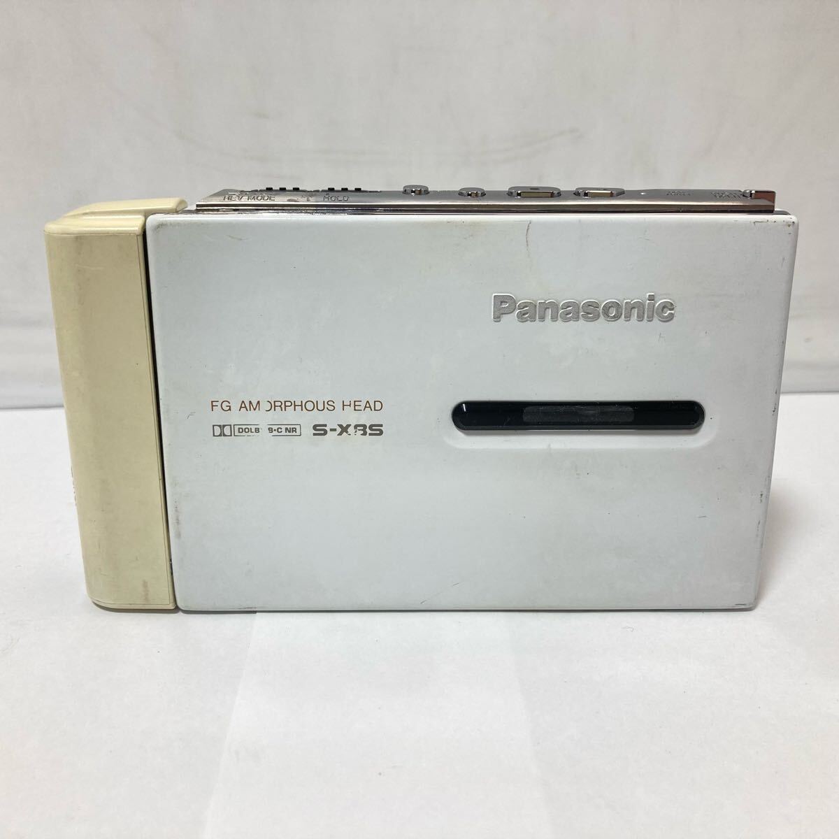 53-42 Panasonic RQ-S55 カセットプレーヤー ホワイト