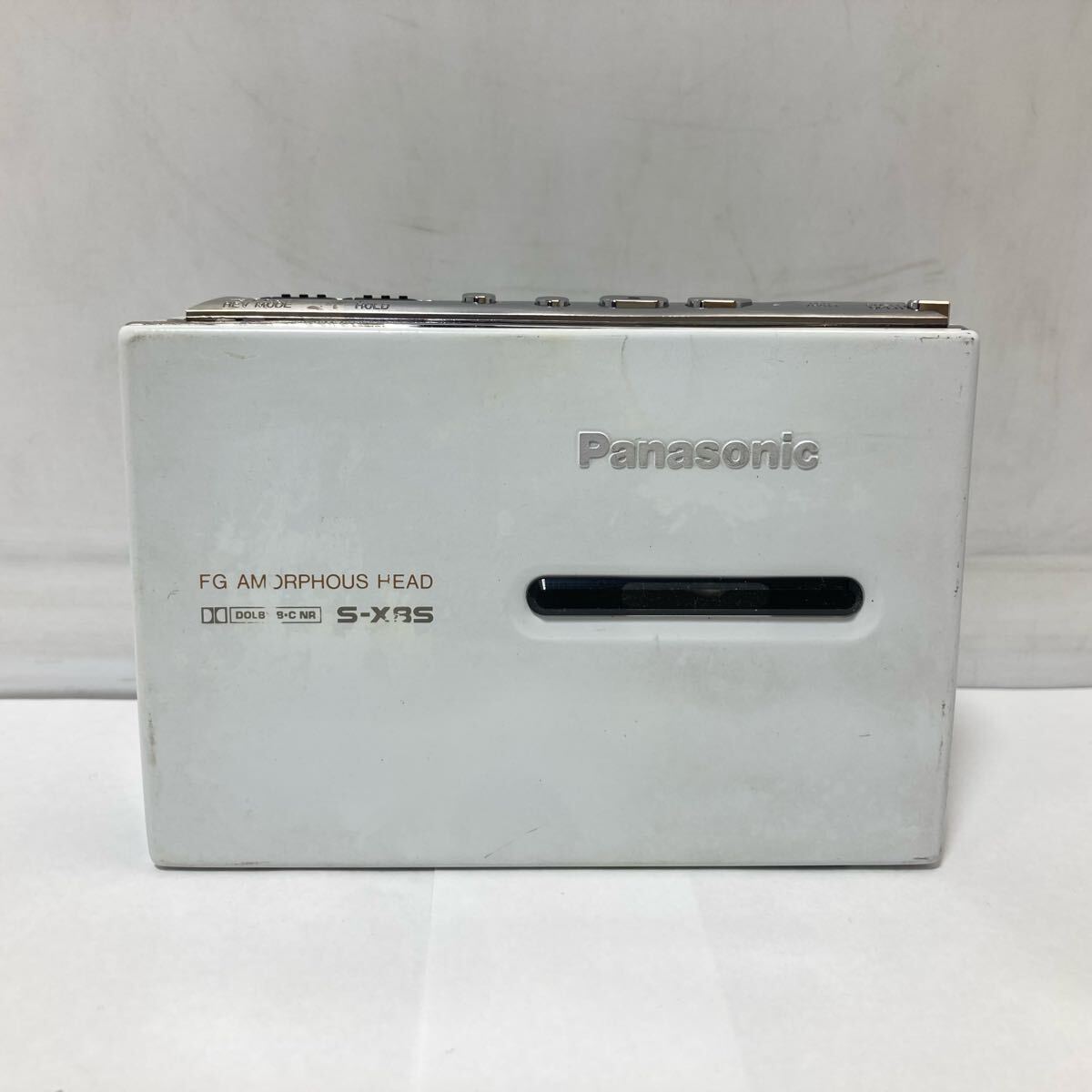 53-42 Panasonic RQ-S55 カセットプレーヤー ホワイト
