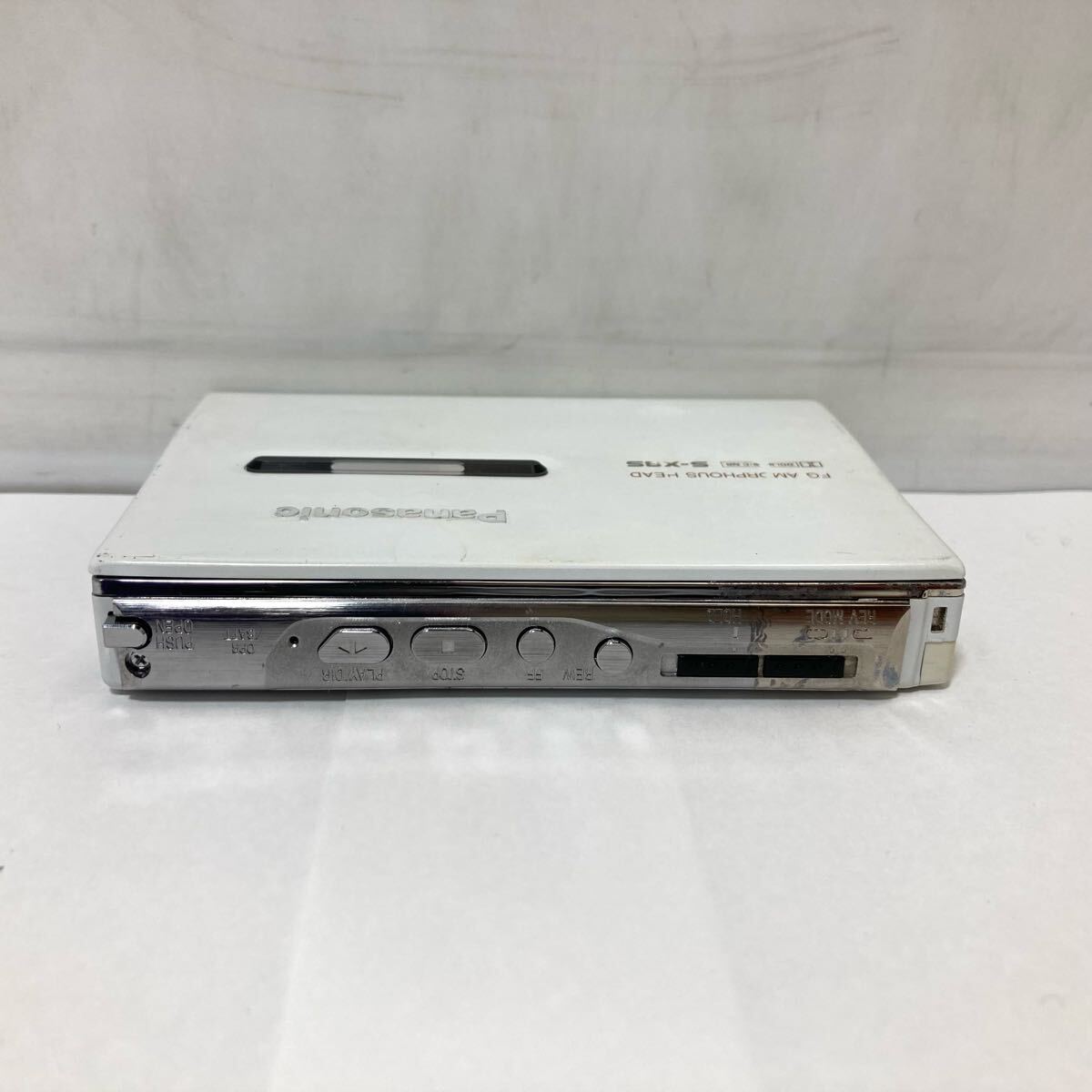 53-42 Panasonic RQ-S55 カセットプレーヤー ホワイト