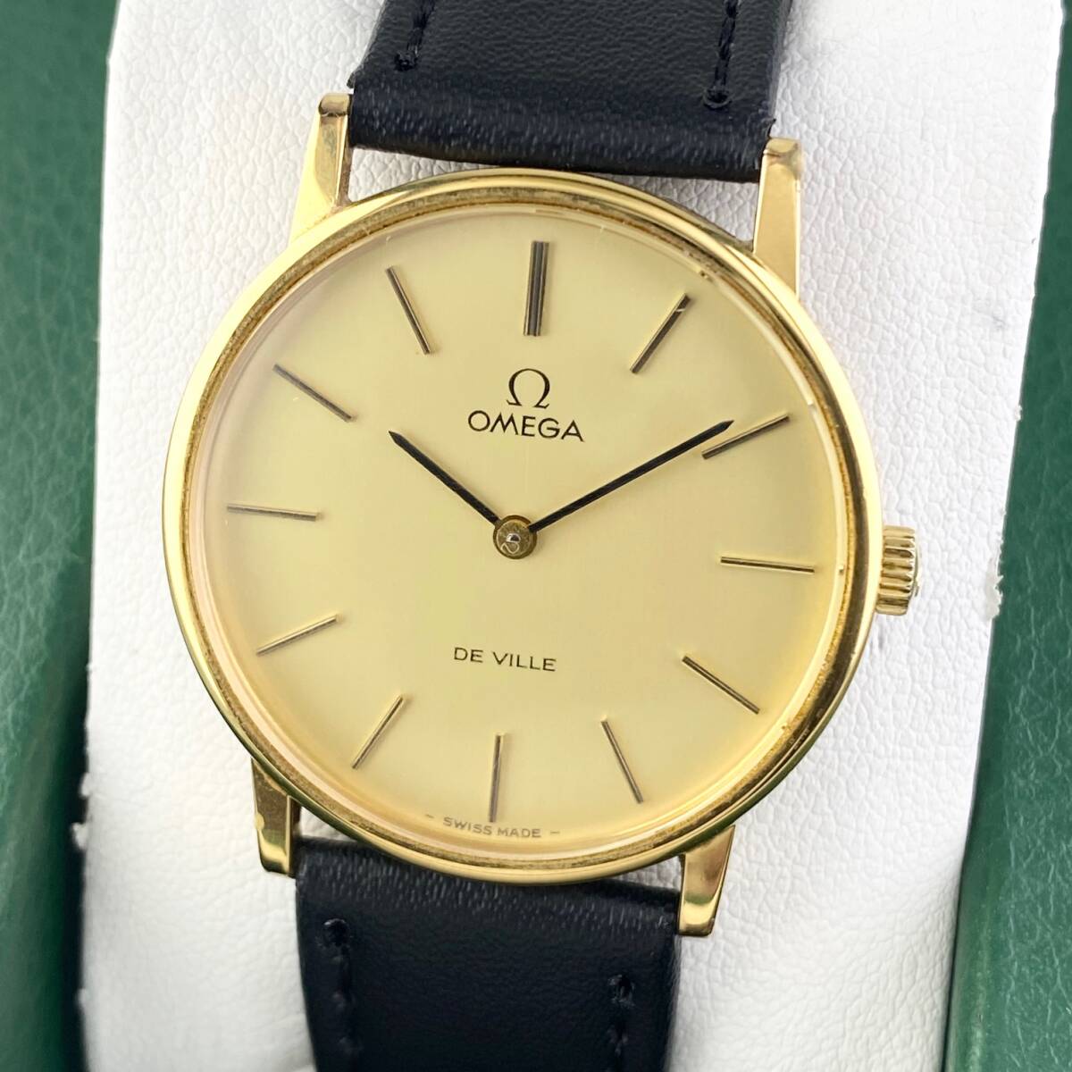 1円箱付】OMEGA オメガ 腕時計 メンズ AT 自動巻 DE VILE デビル 1円箱付】OMEGA オメガ 腕時計 メンズ AT 自動巻 DE VILE デビル