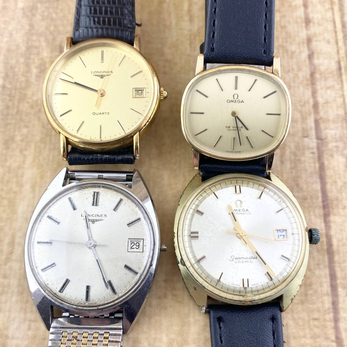 1円〜】OMEGA オメガ/LONGINES ロンジン 腕時計 メンズ 1円〜】OMEGA オメガ/LONGINES ロンジン 腕時計 メンズ