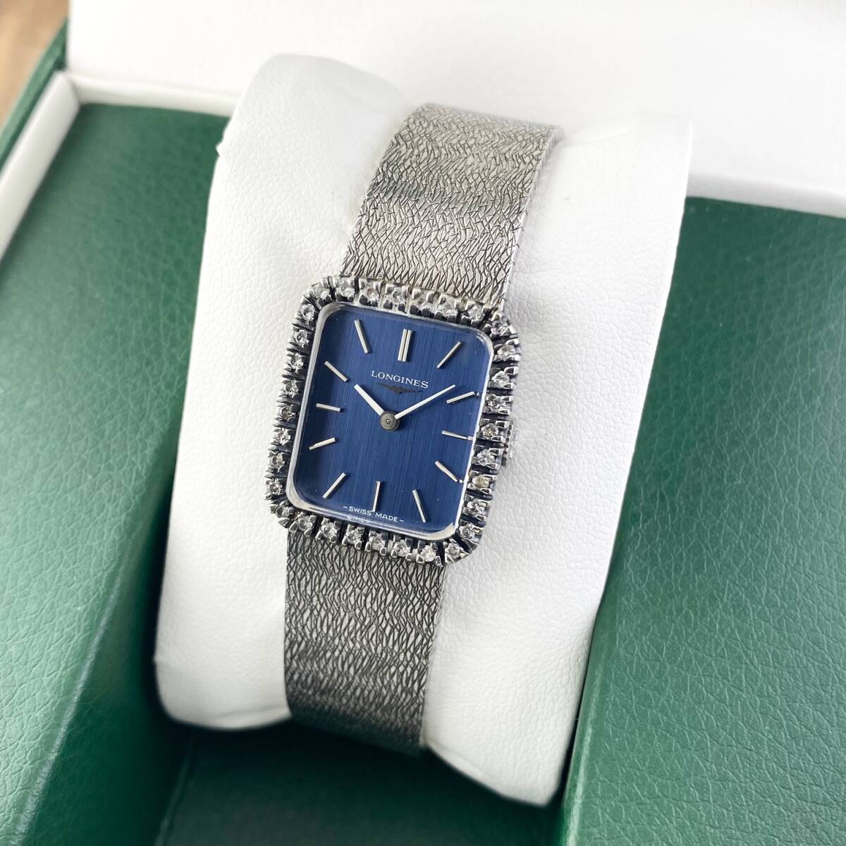 1円〜】LONGINES ロンジン 腕時計 レディース 手巻き K18WG 約 1円〜】LONGINES ロンジン 腕時計 レディース 手巻き K18WG 約