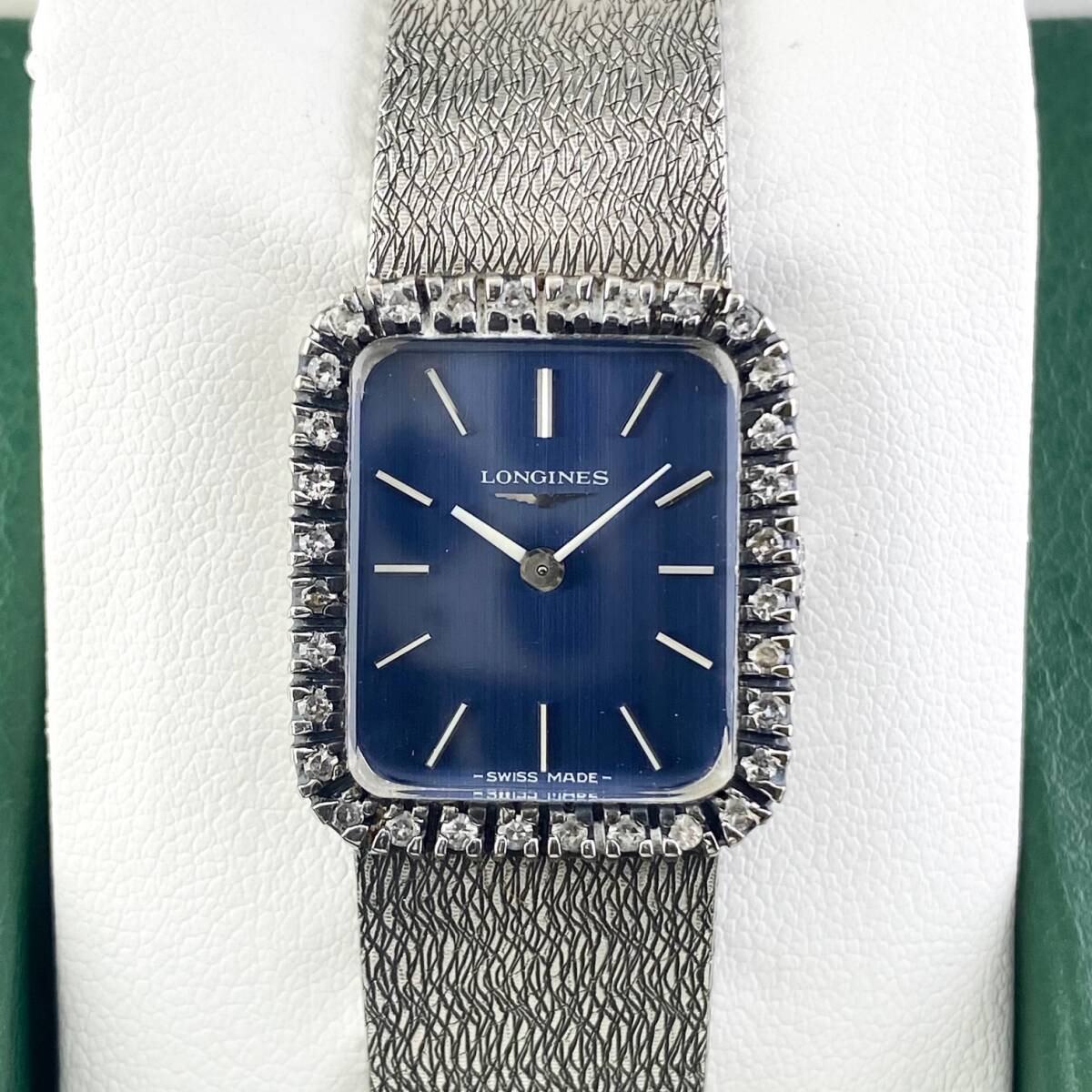 1円〜】LONGINES ロンジン 腕時計 レディース 手巻き K18WG 約 1円〜】LONGINES ロンジン 腕時計 レディース 手巻き K18WG 約