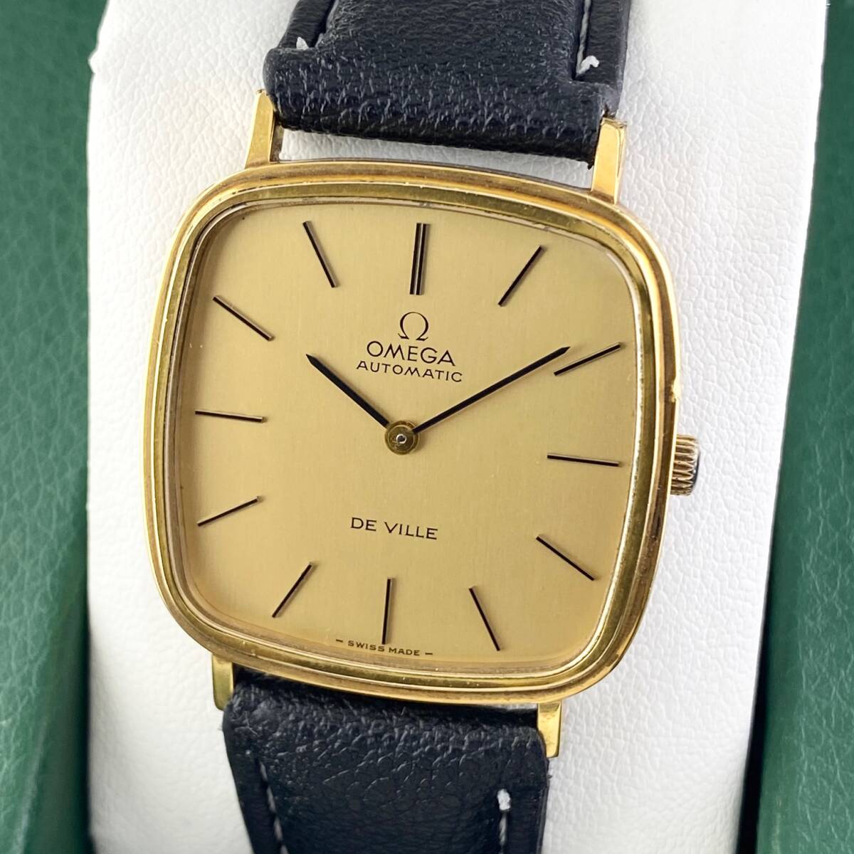 1円〜】OMEGA オメガ 腕時計 メンズ AT 自動巻 DE VILE デビル 1円〜】OMEGA オメガ 腕時計 メンズ AT 自動巻 DE VILE デビル