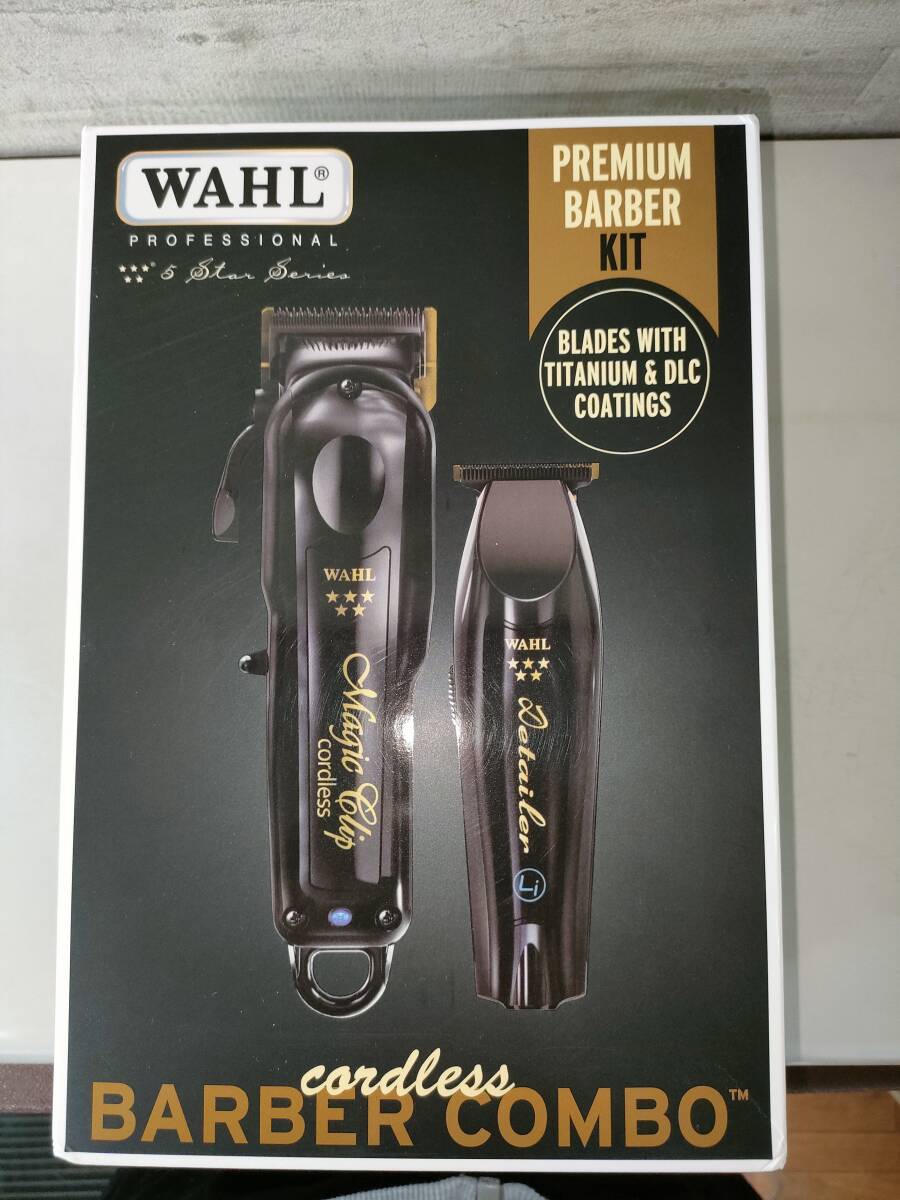  новый товар не использовался бесплатная доставка WAHL CORDLESS MAGIC CLIP DETAILER 2 шт. комплект wall беспроводной Magic зажим ti Taylor 