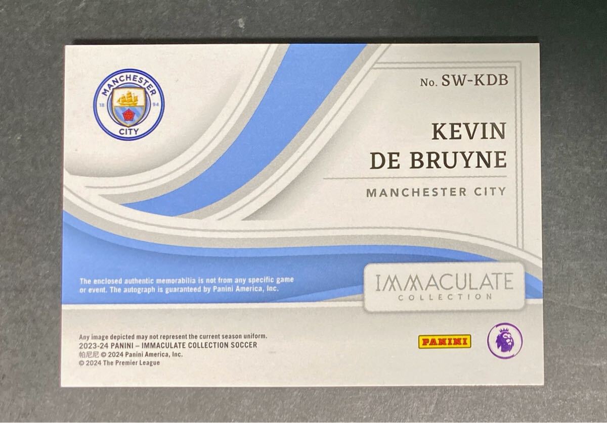 SP 49枚限定 Kevin De Bruyne, Manchester City Superior Swatch SP 49枚限定 Kevin De Bruyne, Manchester City Superior Swatch