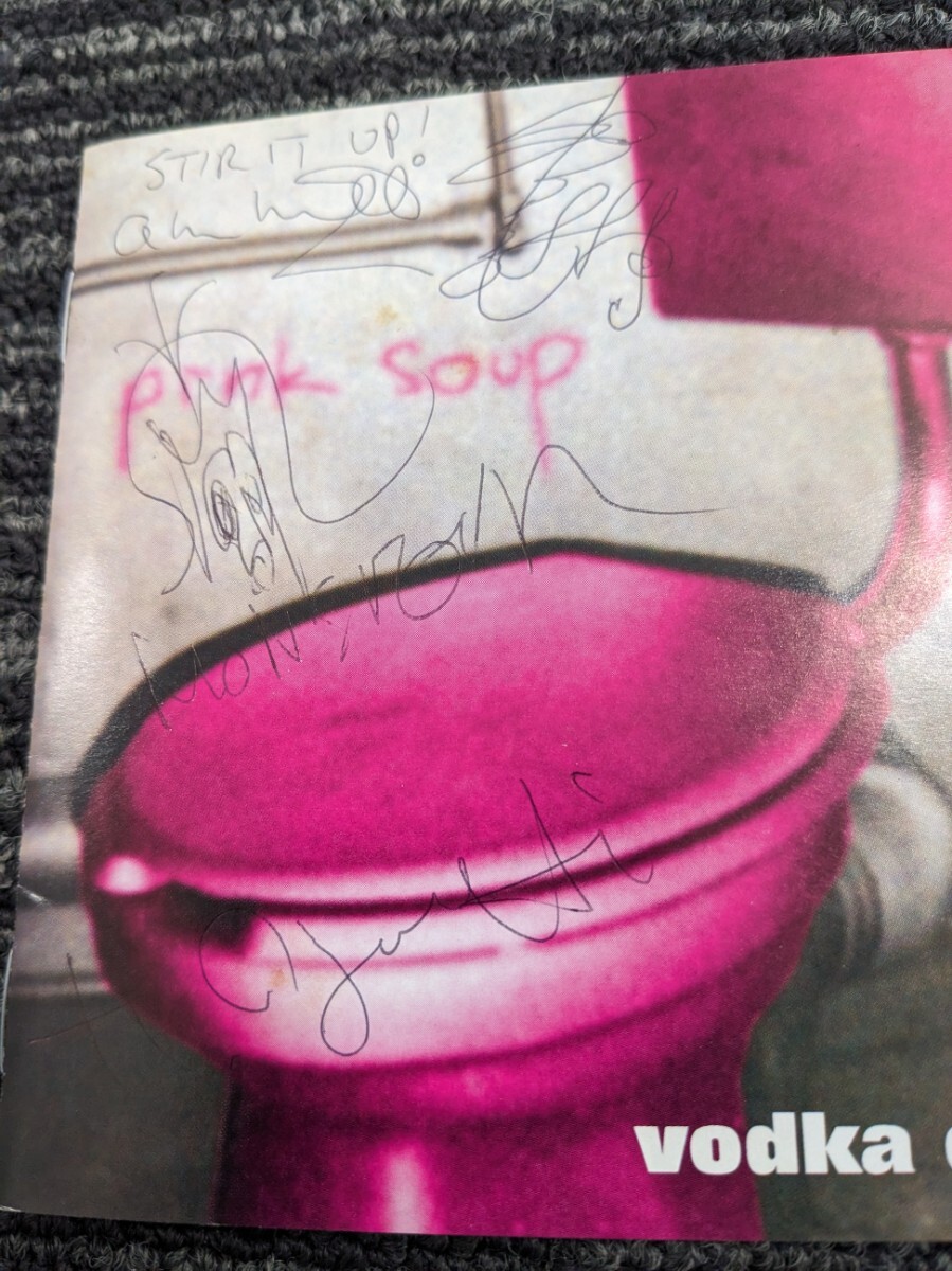 vodka collins 「PINK SOUP」 中古CD 直筆サイン入り vodka collins 「PINK SOUP」 中古CD 直筆サイン入り アラン