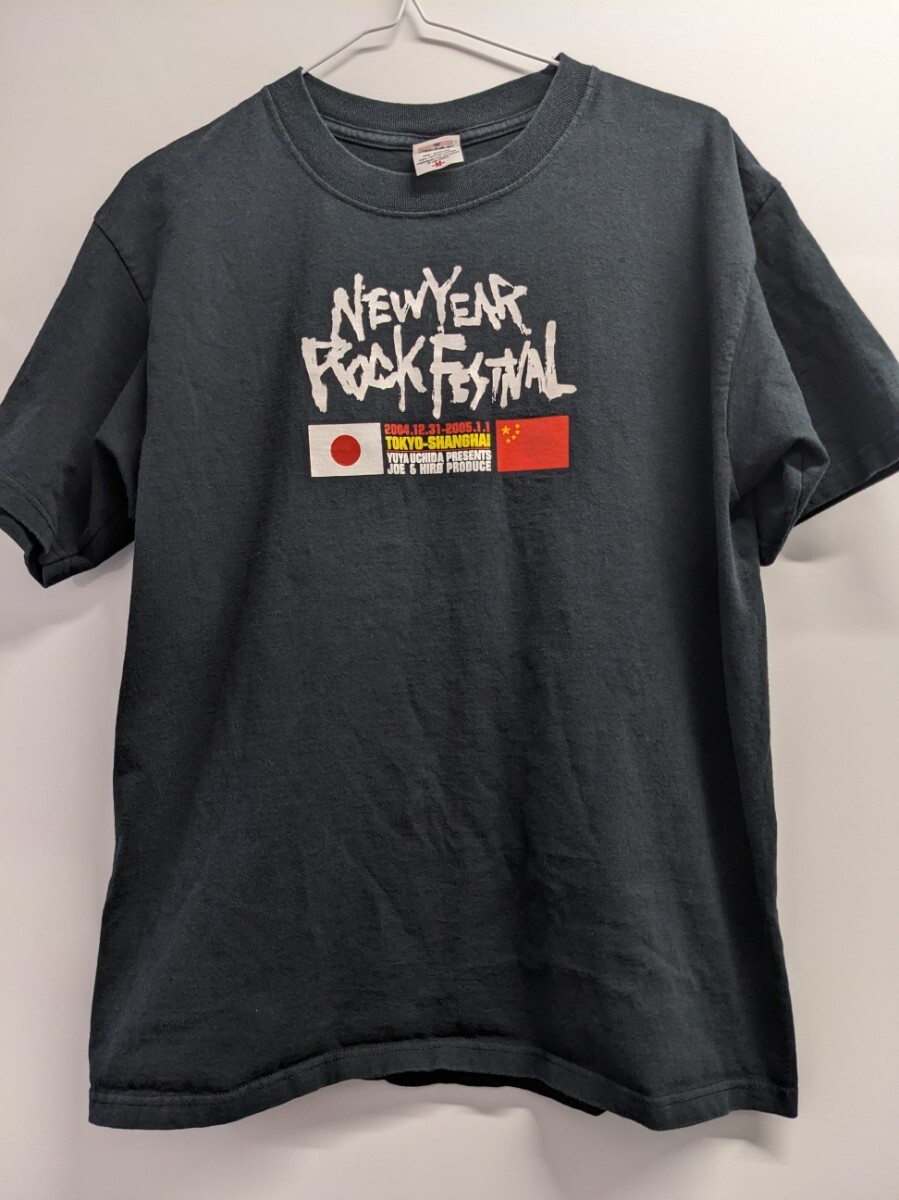 32nd NEW YEAR ROCK FESTIVAL '04~'05」 Tシャツ(Mサイズ 32nd NEW YEAR ROCK FESTIVAL '04~'05」 Tシャツ(Mサイズ