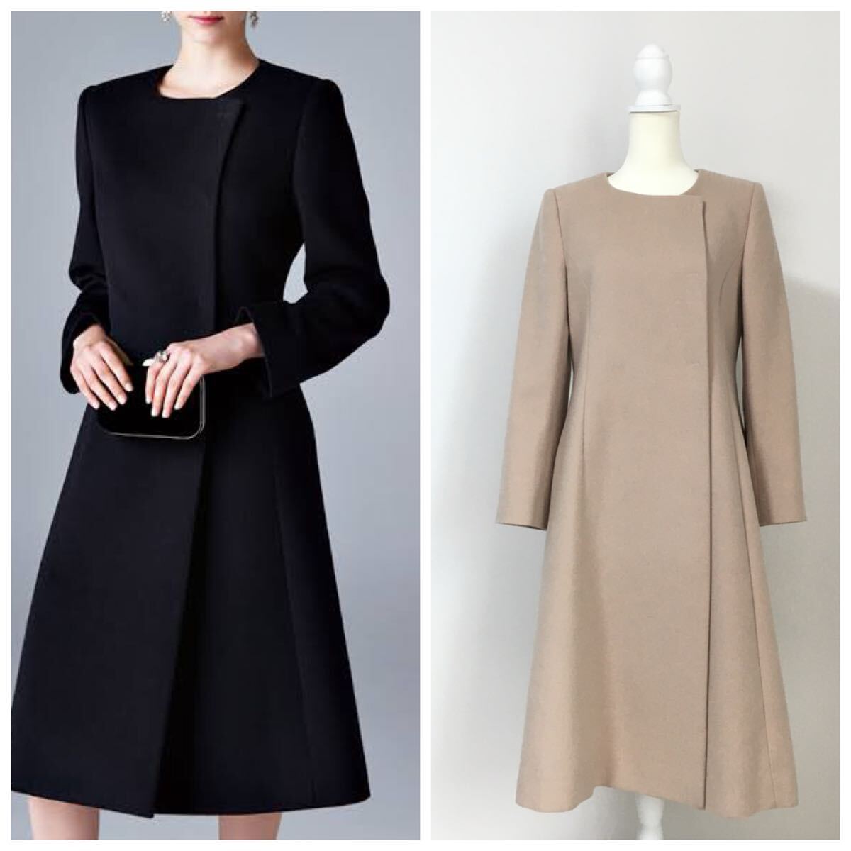 近年美品 定価38万円 FOXEY フォクシー カシミヤ100% コート 近年美品 定価38万円 FOXEY フォクシー カシミヤ100% コート