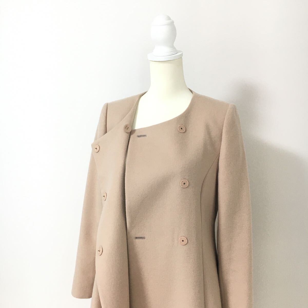 近年美品 定価38万円 FOXEY フォクシー カシミヤ100% コート 近年美品 定価38万円 FOXEY フォクシー カシミヤ100% コート