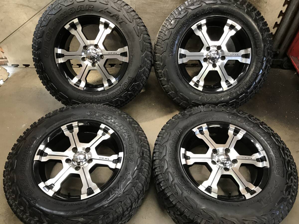 235/70R16】ヨコハマ ジオランダーX-ATタイヤ【16×7J+35 PCD114 235/70R16】ヨコハマ ジオランダーX-ATタイヤ【16×7J+35 PCD114