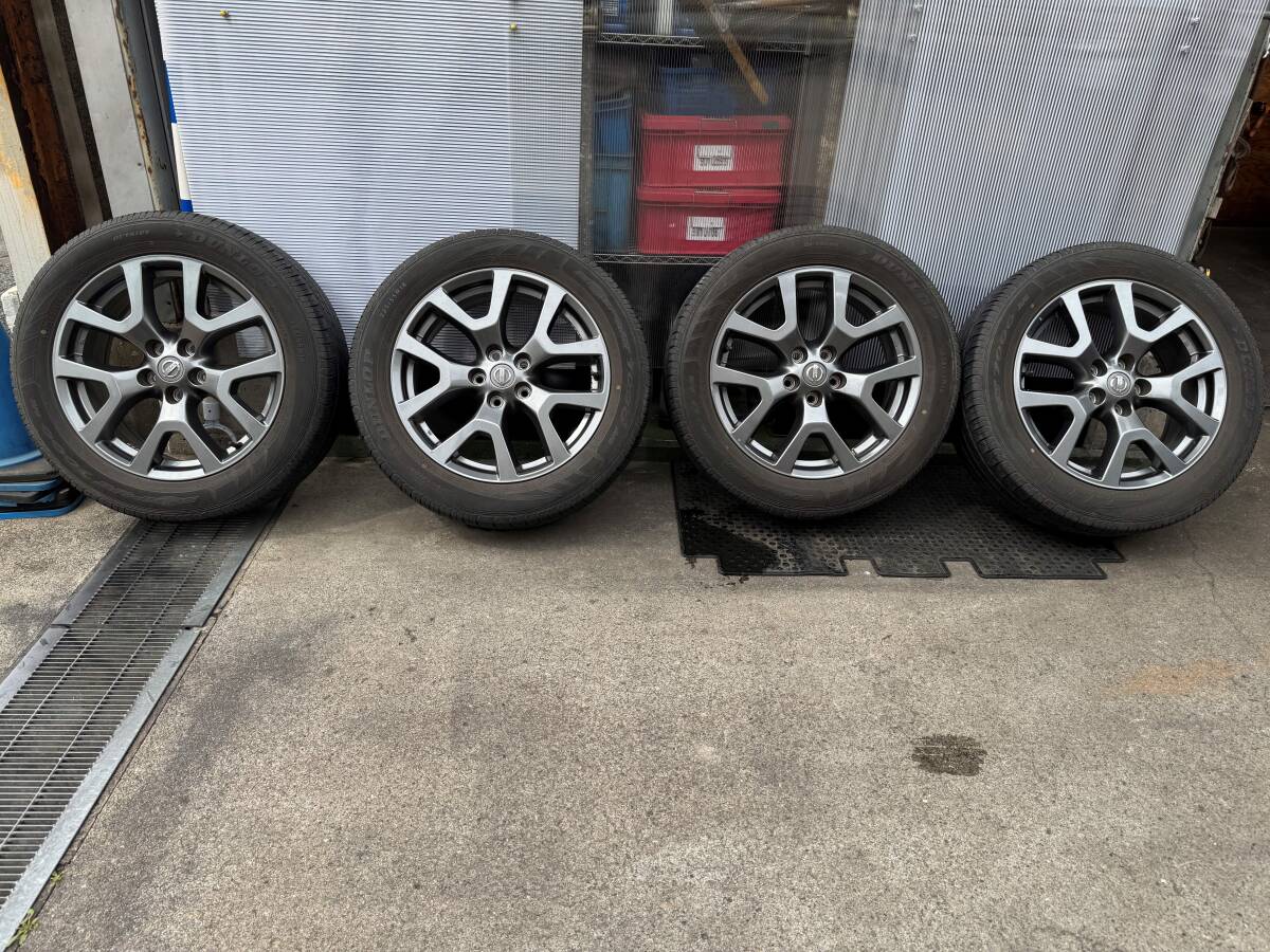T31 日産 エクストレイル 純正18インチアルミホイールセット 要 T31 日産 エクストレイル 純正18インチアルミホイールセット 要