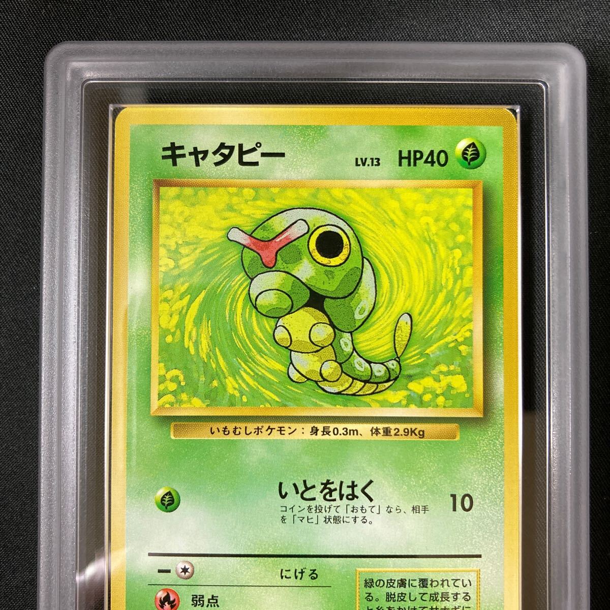 1円スタート】 ポケモンカード 旧裏 初版 キャタピー マークなし 1円スタート】 ポケモンカード 旧裏 初版 キャタピー マークなし