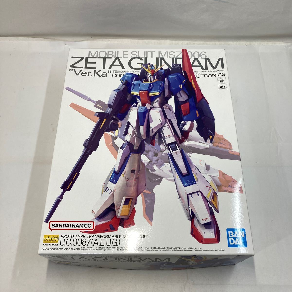 MG 1/100 ゼータガンダム Ver. Ka プラモデル ガンプラ 未組立 MG 1/100 ゼータガンダム Ver. Ka プラモデル ガンプラ 未組立