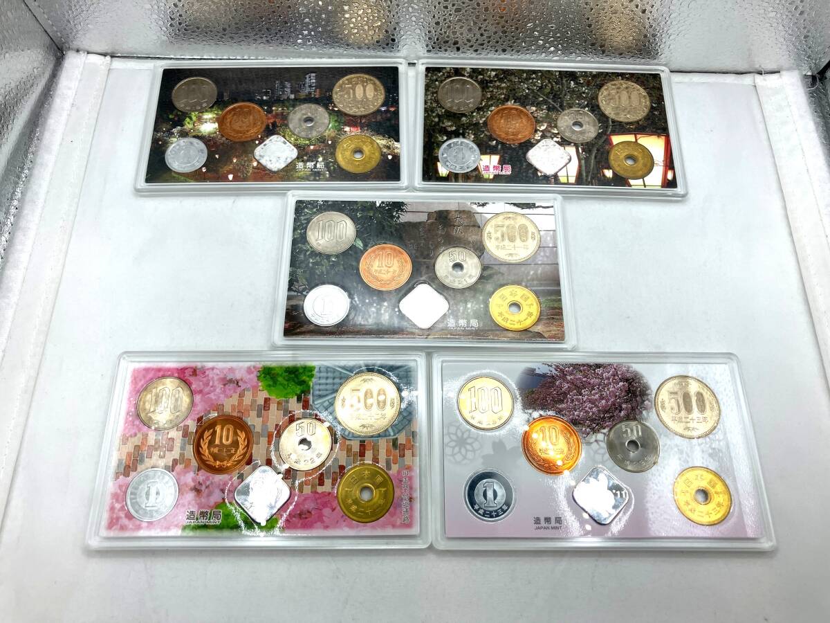 2130】造幣局 桜の通り抜け貨幣セット ミントセット おまとめ9点 2130】造幣局 桜の通り抜け貨幣セット ミントセット おまとめ9点