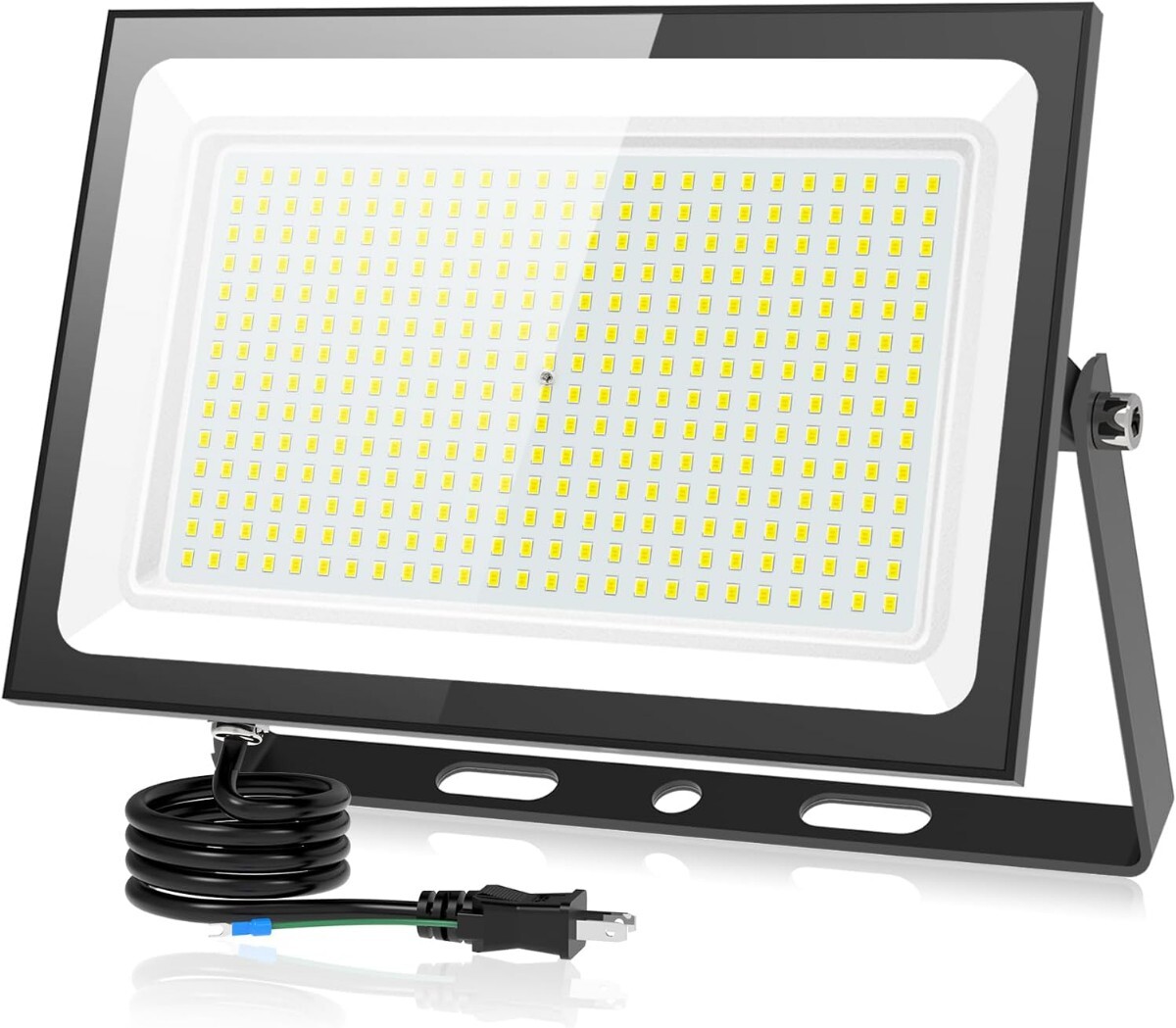  投光器 屋外 防水 300W 35000LM 100v 昼光色 ledライト 作業灯 屋外 照明 看板灯 IP66 豪雨対応 外灯 led 灯光器 高演色 Ra85 _画像1