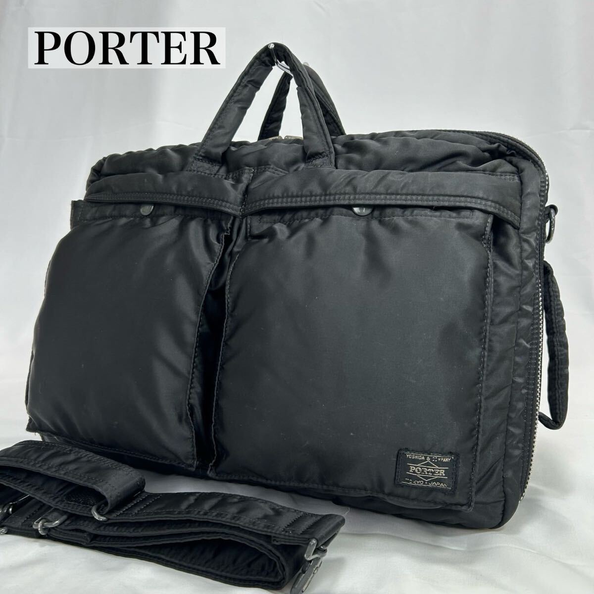 入手困難品/極美品】 定価20万円 ポーター PORTER タンカー 3way 入手困難品/極美品】 定価20万円 ポーター PORTER タンカー 3way