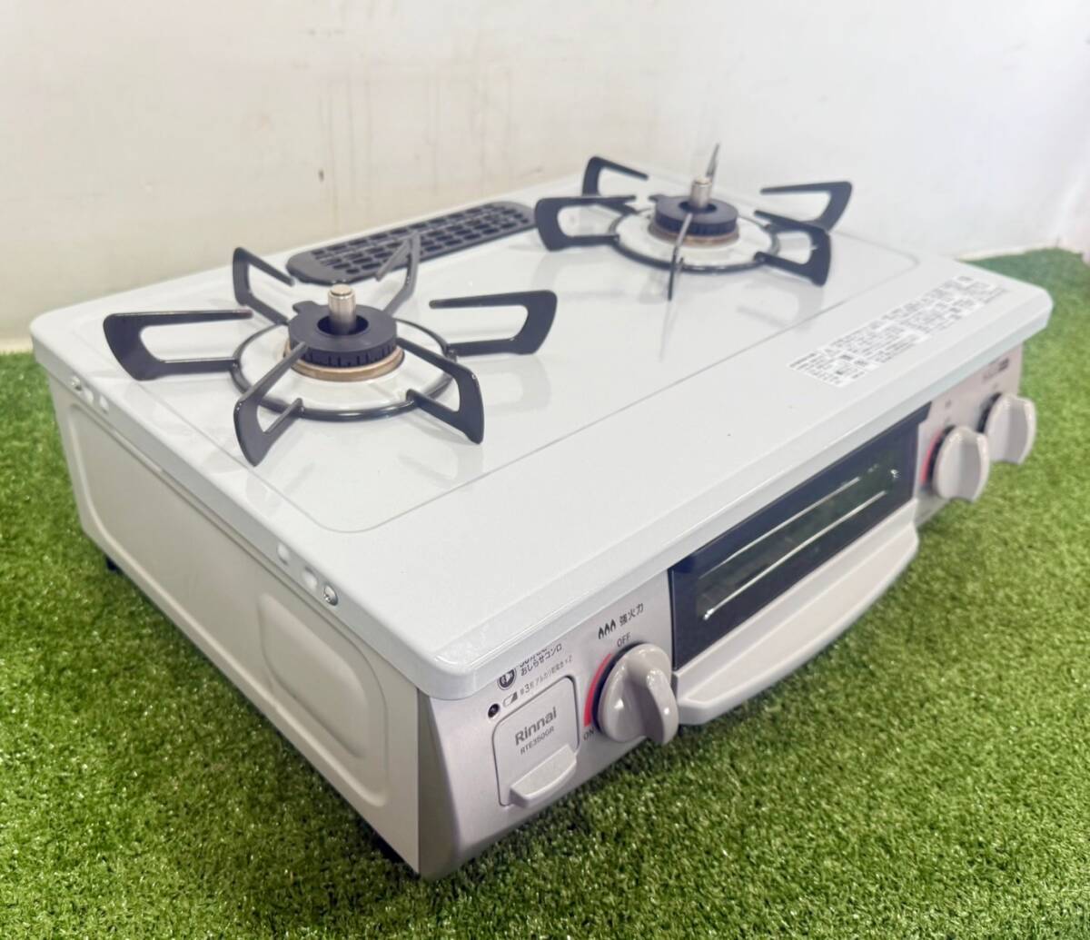 2024年製/中古美品☆ Rinnai リンナイ ガスコンロ【 2口 LPガス 2024年製/中古美品☆ Rinnai リンナイ ガスコンロ【 2口 LPガス
