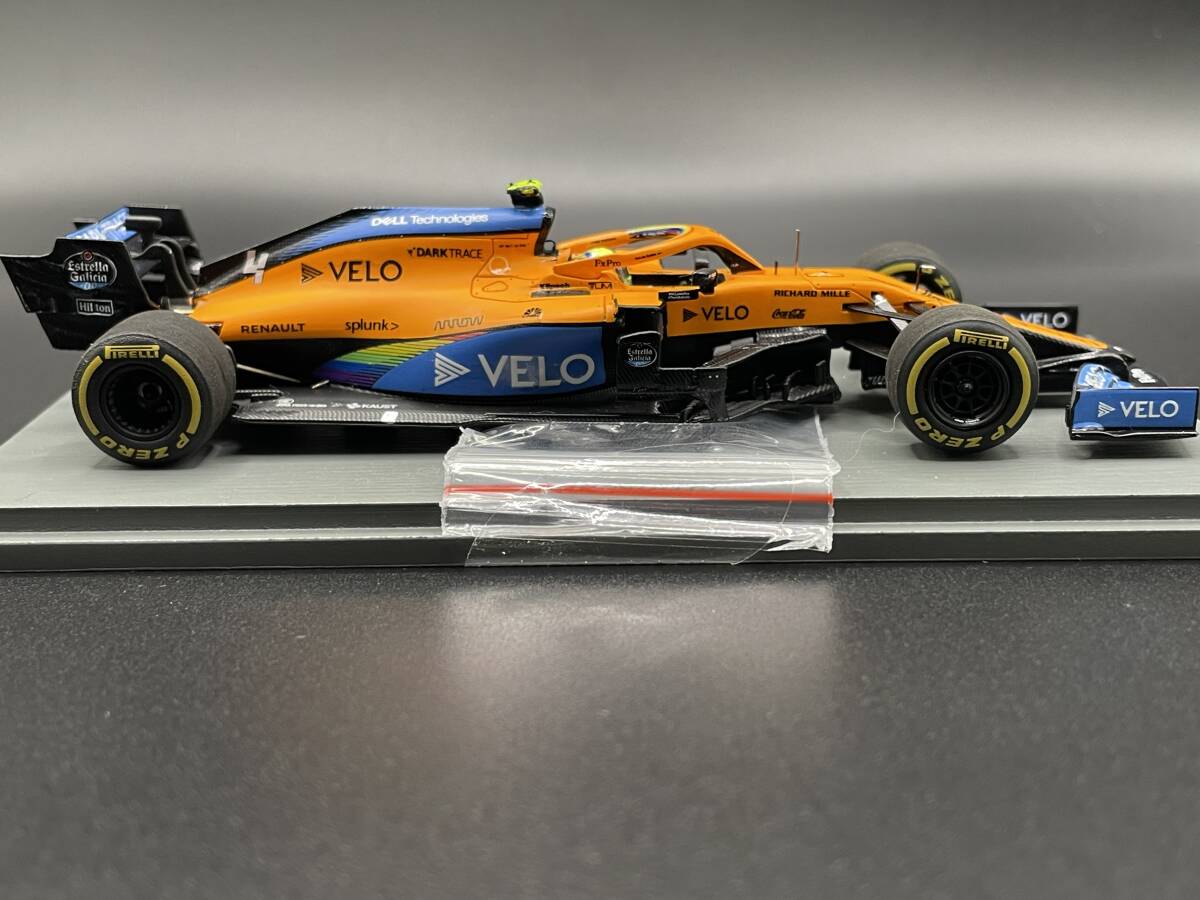 [ переводная картинка обработка ]1/43 Spark McLAREN MCL35 3rd Австрия GP 2020 #4 L.no белка первый награждение шт. 