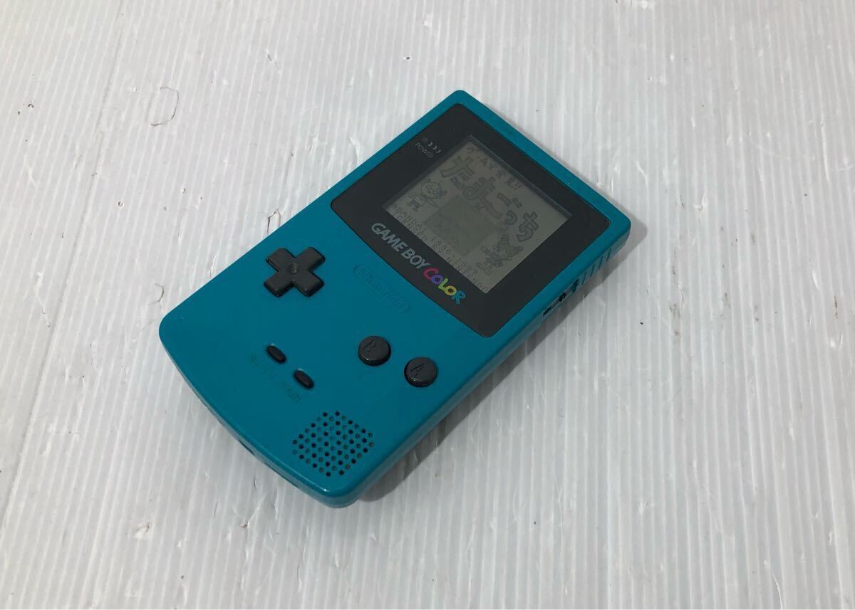 任天堂 GAME BOY COLOR 本体のみ CGB-001 ブルー 動作確認済み 任天堂 GAME BOY COLOR 本体のみ CGB-001 ブルー 動作確認済み