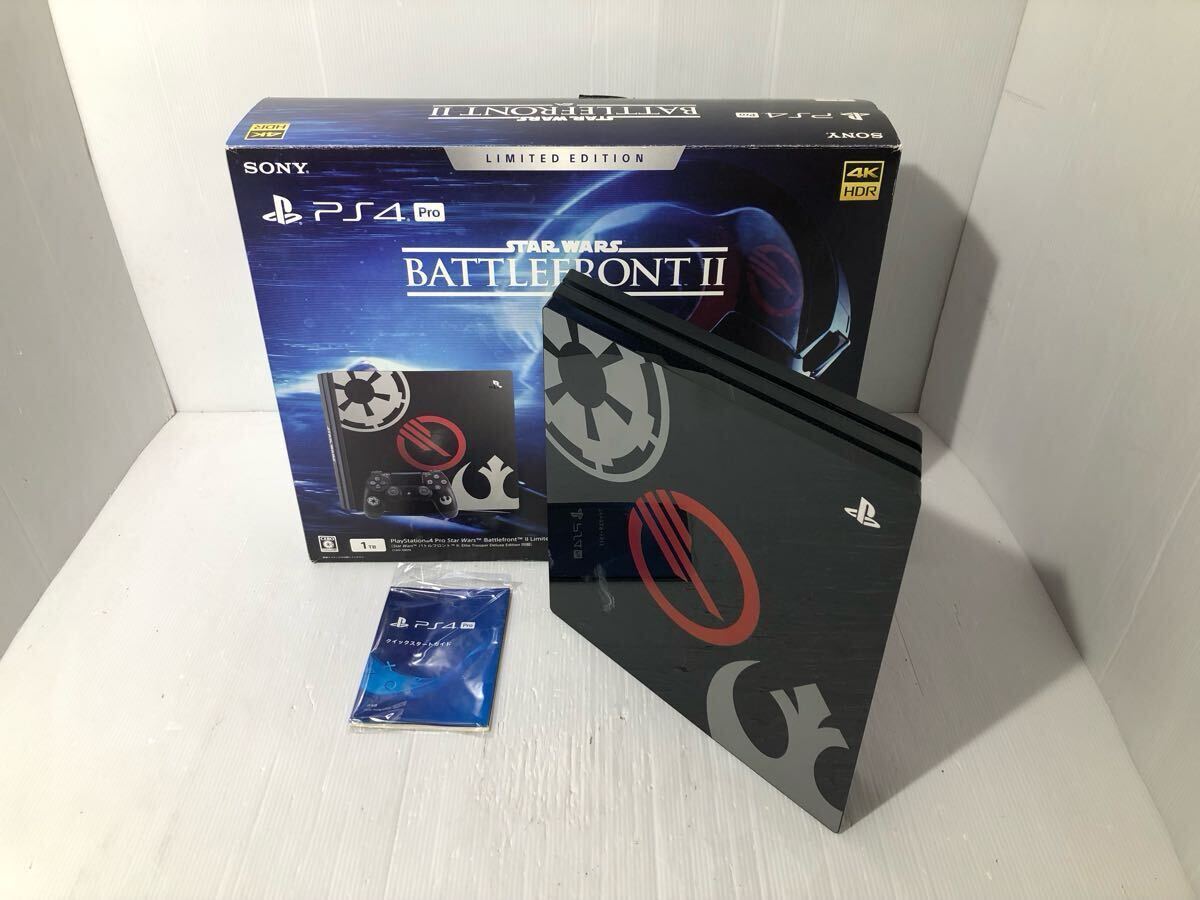SONY PS4 Pro 本体 CUH-7100B Star Wars BattlefrontⅡ Limited SONY PS4 Pro 本体 CUH-7100B Star Wars BattlefrontⅡ Limited