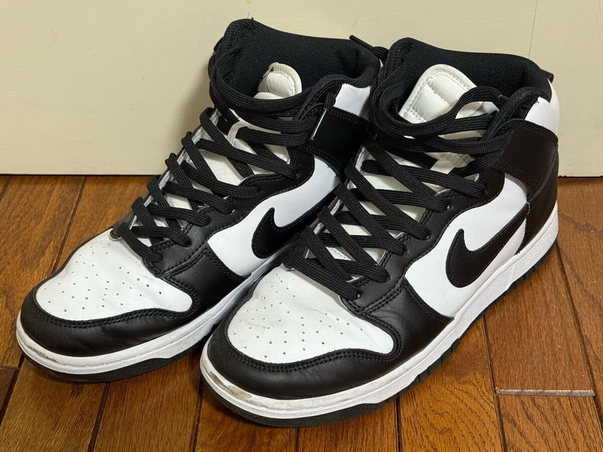 NIKE ナイキ DUNK HIGH ダンク Championship White パンダ NIKE ナイキ DUNK HIGH ダンク Championship White パンダ