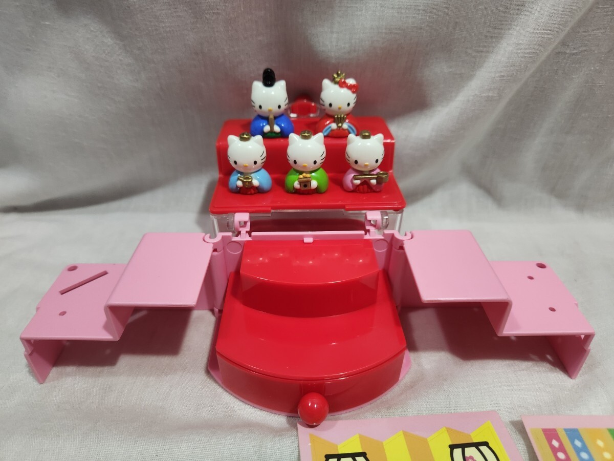 ハローキティ ミニひなセット ひなまつり 小僧寿し サンリオ1999 ハローキティ ミニひなセット ひなまつり 小僧寿し サンリオ1999