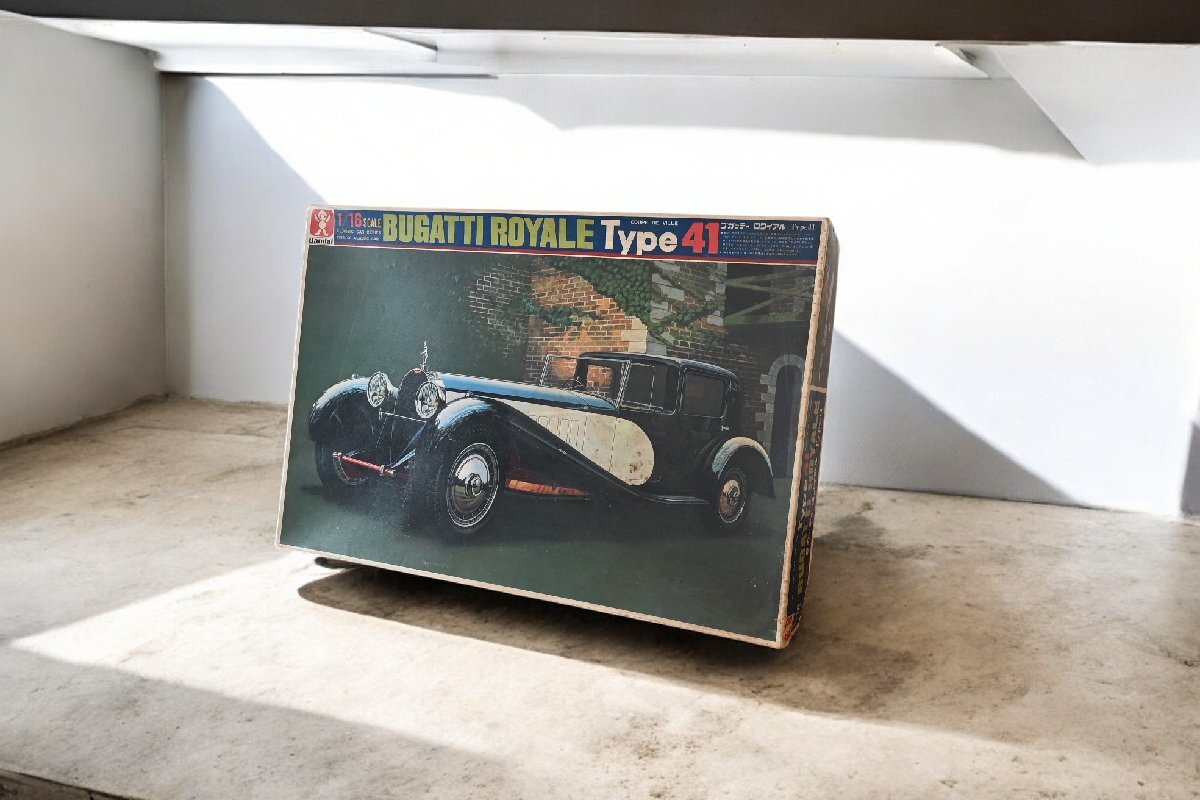 ○当時物プラモデル バンダイ BUGATTI ROYALE Type41 ブガッティ
