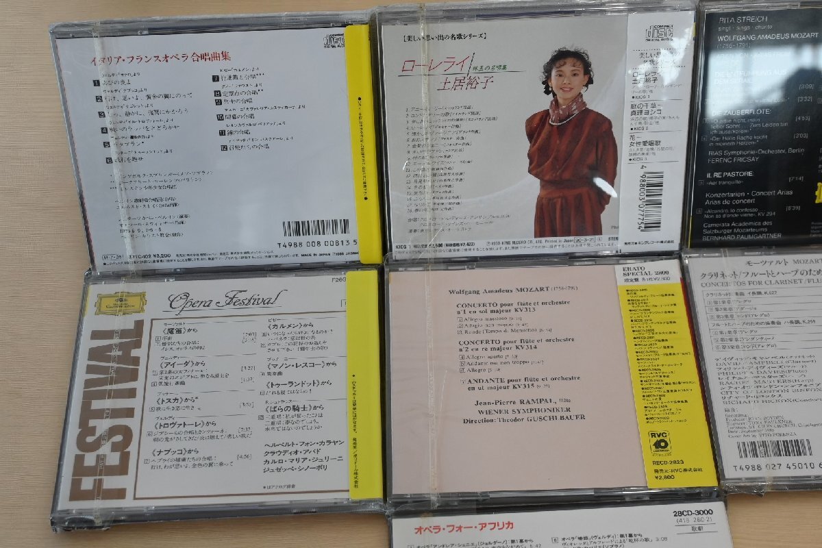 ○廃盤1980年代　オペラ　土居裕子　オペラ?フォー?アフリカ等CD　7枚セット　古道具のgplus広島2504ｋ
