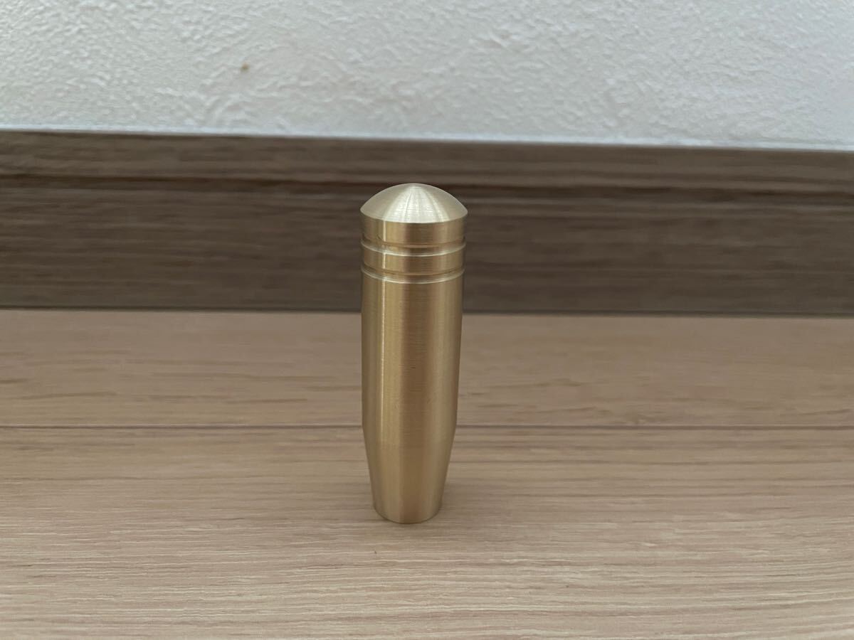 ハーレー　真鍮製　シフトノブ　3/8 24_画像1