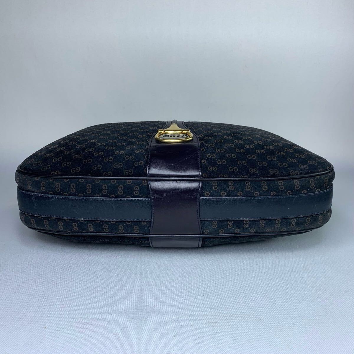 美品 GUCCI グッチ OLD オールド スエード GGスプリーム柄 美品 GUCCI グッチ OLD オールド スエード GGスプリーム柄