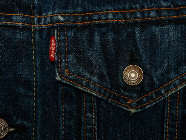 Big Size 60's LEVI'S 70505 BIGE 濃紺 デニム 美品 ビンテージ Big Size 60's LEVI'S 70505 BIGE 濃紺 デニム 美品 ビンテージ