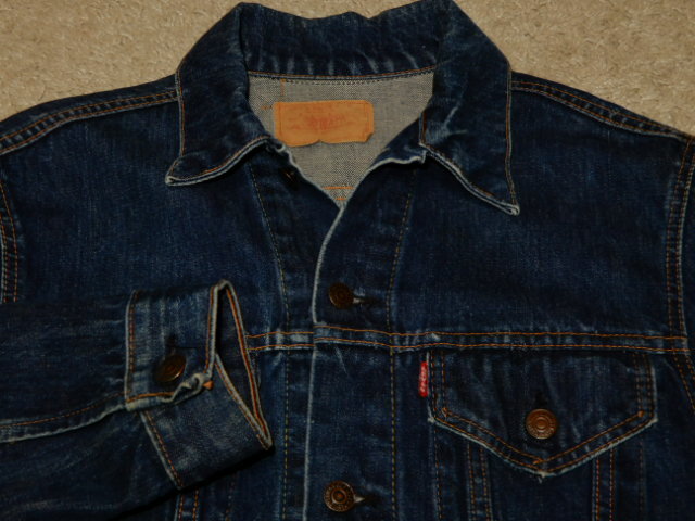 Big Size 60's LEVI'S 70505 BIGE 濃紺 デニム 美品 ビンテージ Big Size 60's LEVI'S 70505 BIGE 濃紺 デニム 美品 ビンテージ