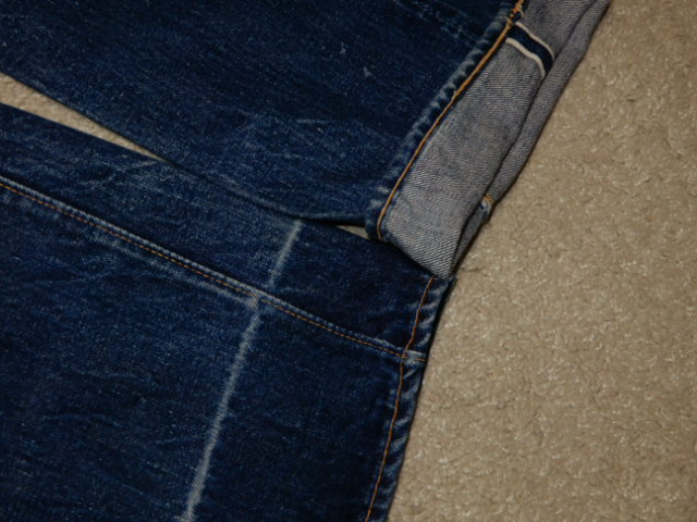 超SPECIAL 片面 直後 50's LEVI'S 501XX 初期両面 革パッチ ヒゲ 超SPECIAL 片面 直後 50's LEVI'S 501XX 初期両面 革パッチ ヒゲ
