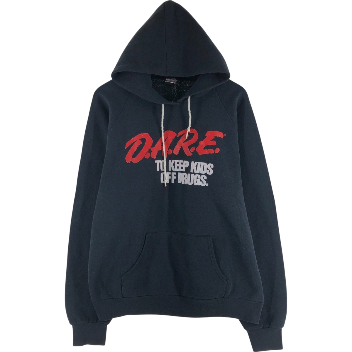 古着 90年代 フルーツオブザルーム D.A.R.E. スウェットプルオーバーパーカー USA製 メンズXL相当 ヴィンテージ /eaa536046_画像1