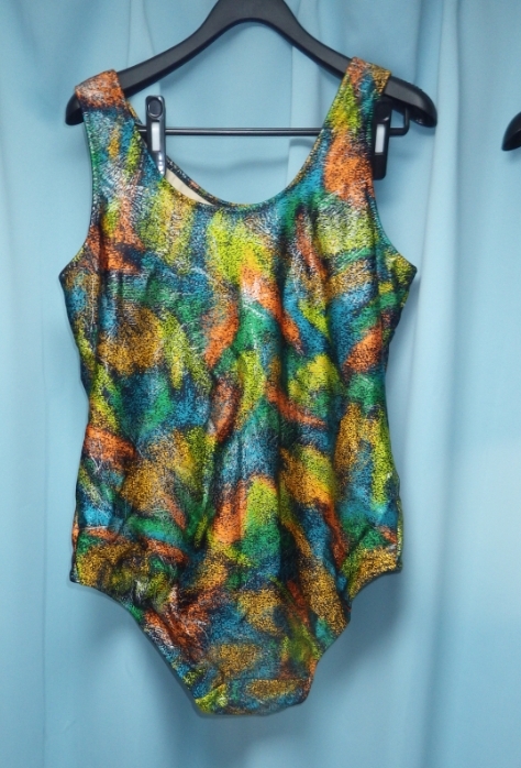 大人用水着★サイズ１7LL　ワンピース 水着 大きいサイズ　ワンピース水着 ★★洗濯済みになります。_画像3