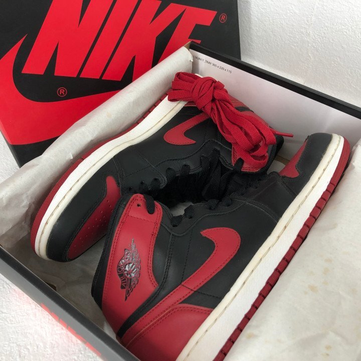 NIKE AIR JORDAN 1 RETRO HIGH OG ナイキ エアジョーダン 1 レトロ ハイ オージー 2013年制 555088-023 箱有 26.5cm MH632025042210