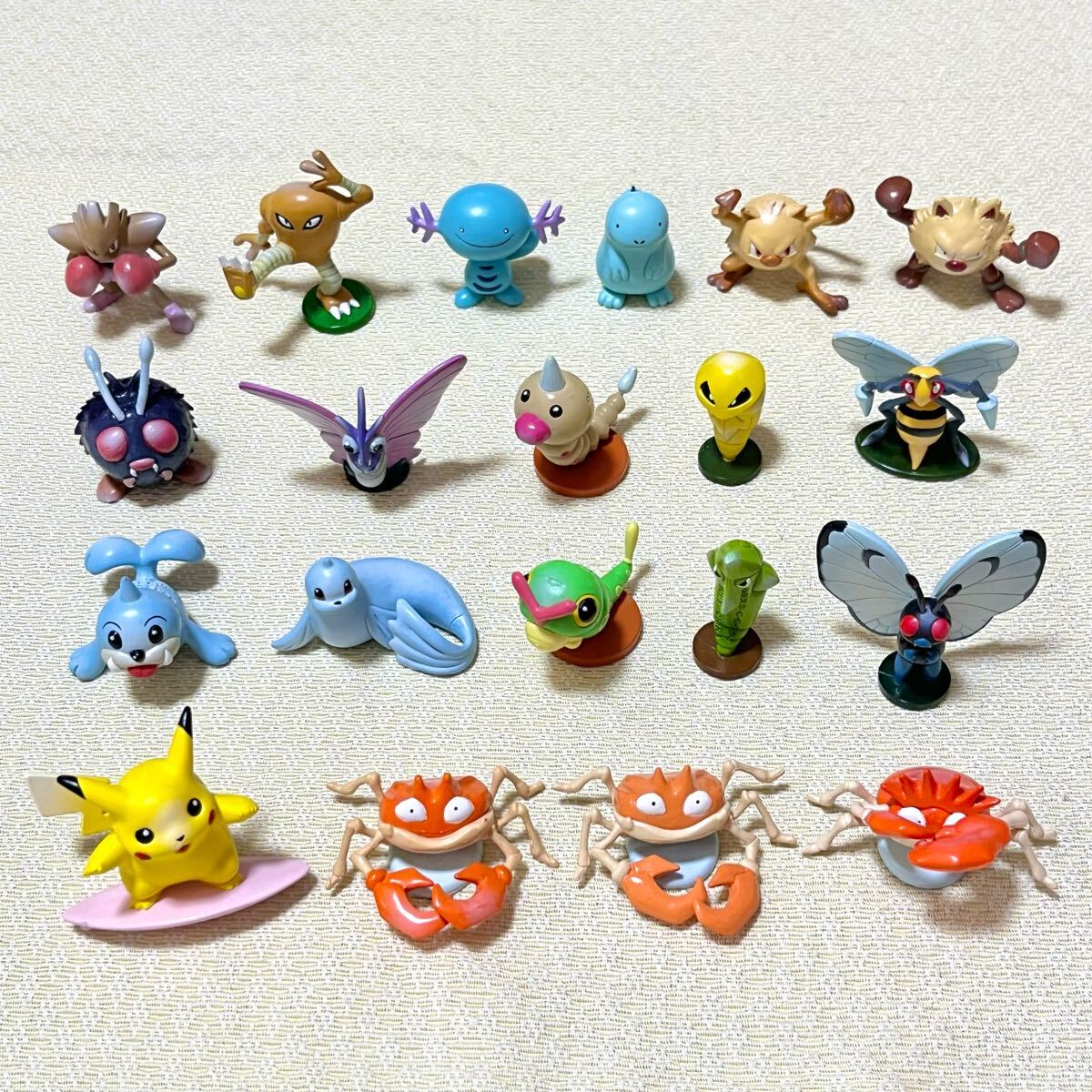モンコレ 20体 クラブ キャタピーなど 初期 ポケモン フィギュア モンコレ 20体 クラブ キャタピーなど 初期 ポケモン フィギュア