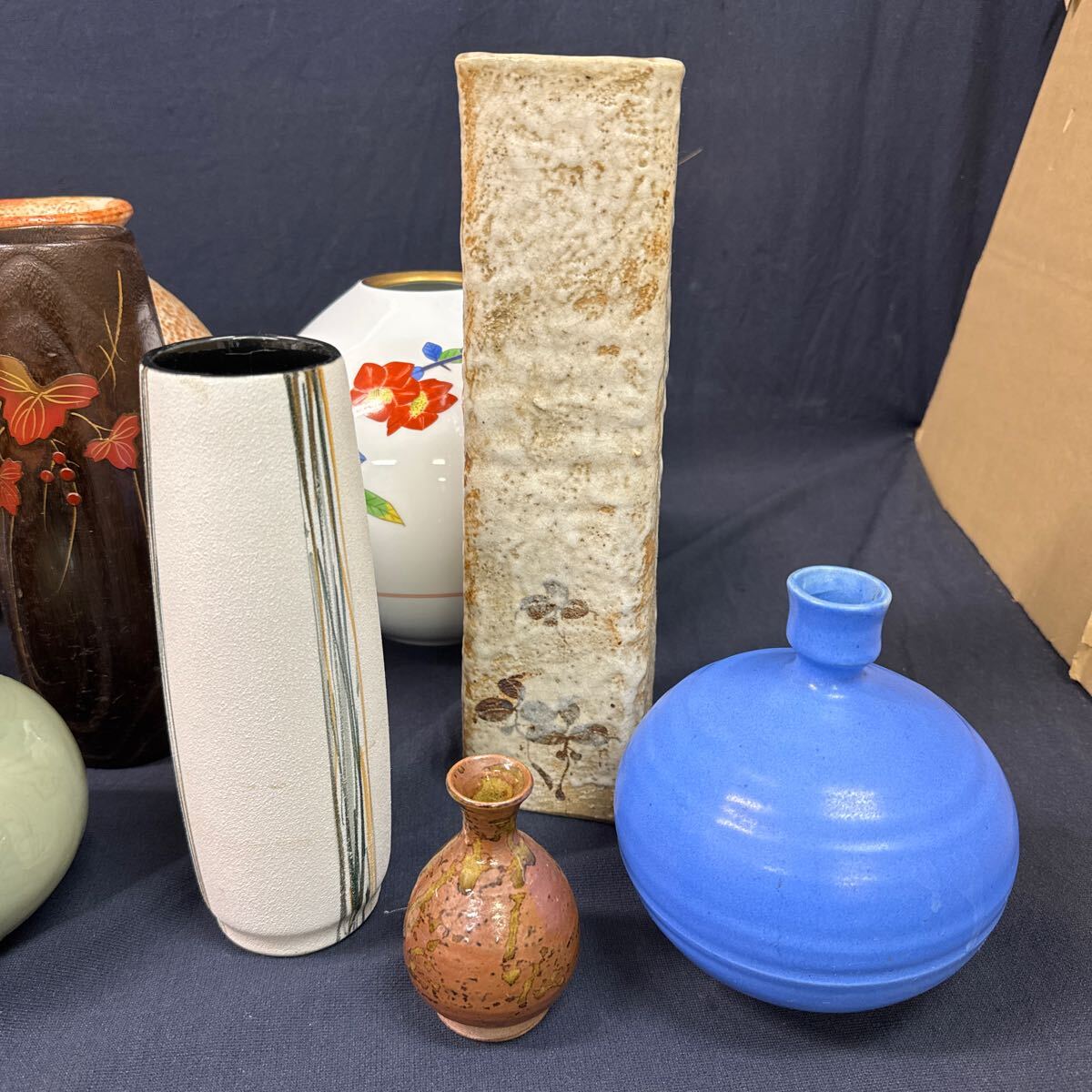 ◇花瓶 まとめ売り 16点セット 香蘭社 陶器 美術 花入 花器 華道 ◇花瓶 まとめ売り 16点セット 香蘭社 陶器 美術 花入 花器 華道