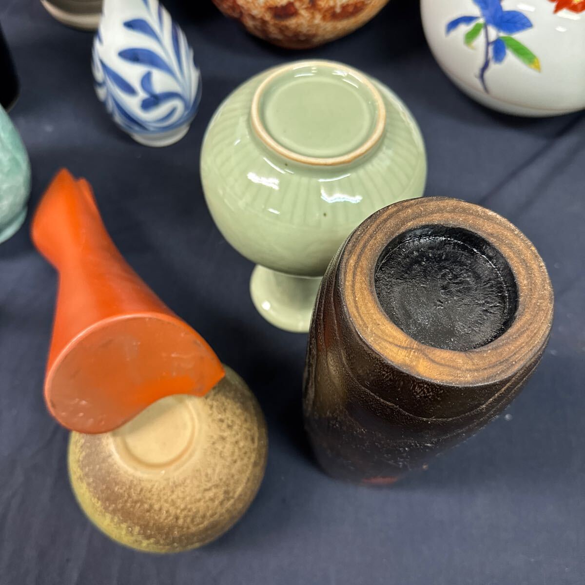 ◇花瓶 まとめ売り 16点セット 香蘭社 陶器 美術 花入 花器 華道 ◇花瓶 まとめ売り 16点セット 香蘭社 陶器 美術 花入 花器 華道