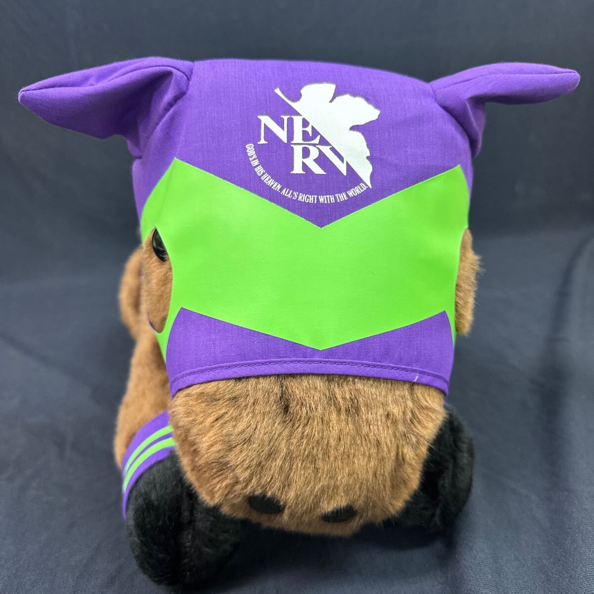 ◇保管品 エヴァンゲリオン NERV 競馬 馬 ぬいぐるみ 初号機 ◇保管品 エヴァンゲリオン NERV 競馬 馬 ぬいぐるみ 初号機