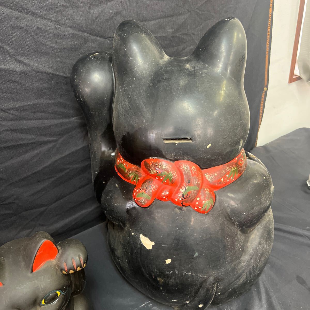 ○中古《招き猫 まとめて》 縁起物 置物 開運 昭和レトロ 貯金箱 ○中古《招き猫 まとめて》 縁起物 置物 開運 昭和レトロ 貯金箱
