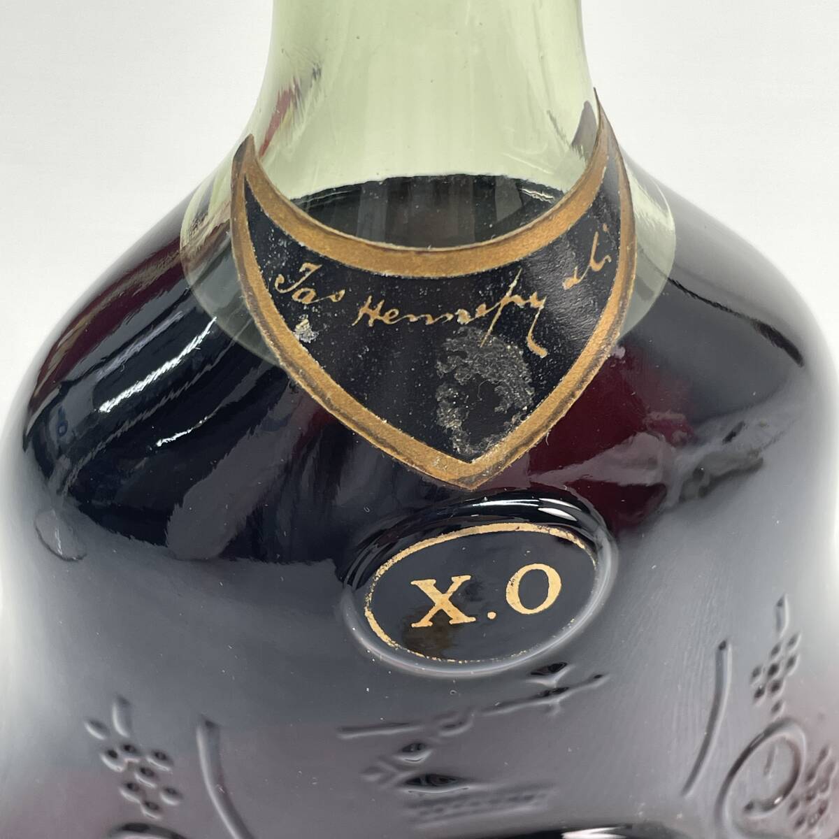 2503M3203 古酒 Hennessy ヘネシー XO グリーンボトル 金 2503M3203 古酒 Hennessy ヘネシー XO グリーンボトル 金